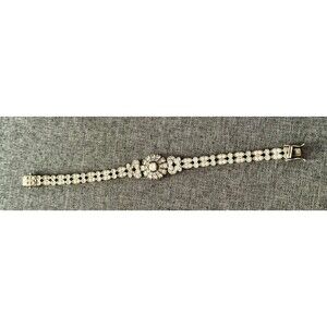 Beautiful Cz Sterling Silver Bracelet HSN